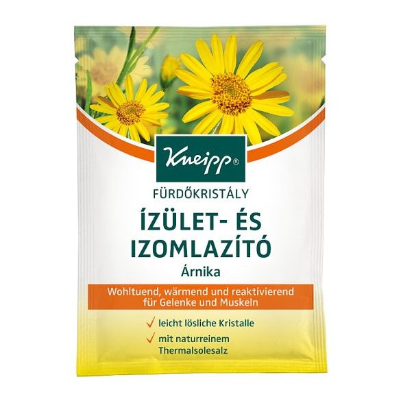 Kneipp fürdőkristály ízület és izomlazító árnika 60 g