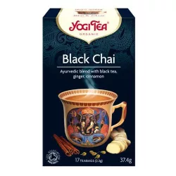Bio yogi tea fekete chai 17db - bio és refomélelmiszer