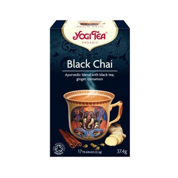 Yogi bio tea fekete chai 17x1,8g 31 g