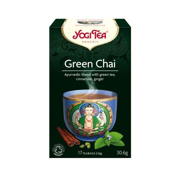 Yogi bio tea zöld chai 17x1,8g 31 g