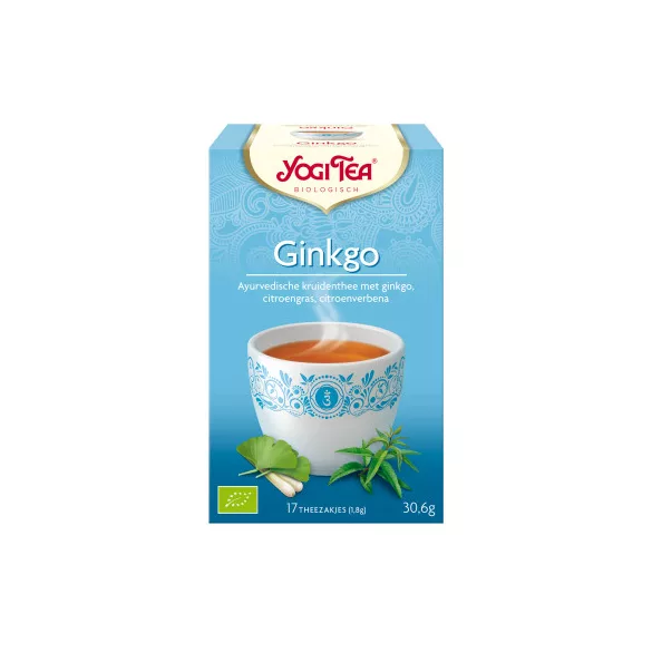 Bio yogi tea ginkgo ajurvédikus filteres 17db