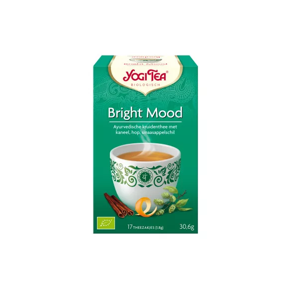 Bio yogi tea ragyogó hangulat ajurvédikus filteres 17db