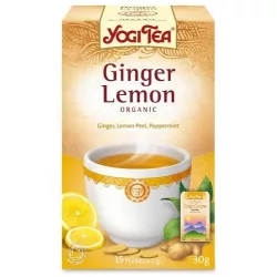 Bio yogi tea gyömbér 17db - bio és refomélelmiszer