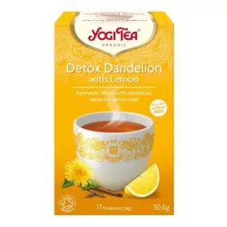 Yogi bio tea tisztító citrommal 17x1,8g 30,6 g - bio és vegán étrendkiegészítők