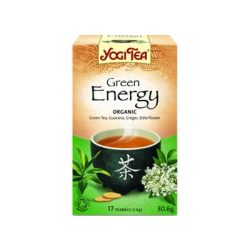 Bio yogi tea energizáló zöld tea 17db - bio és refomélelmiszer