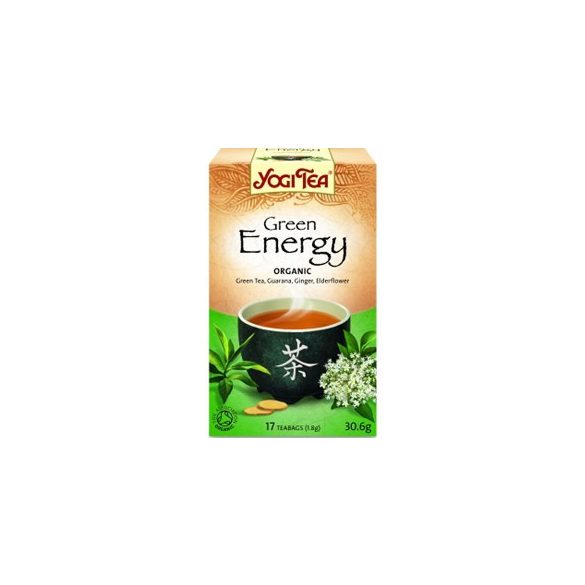 Yogi bio tea zöld energia 17x1,8g 31 g