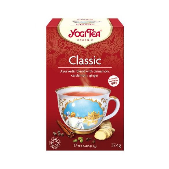 Yogi bio tea klasszikus fahéjjal 17x2,2g 31 g