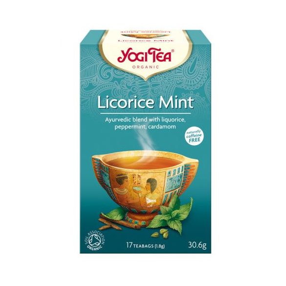 Yogi bio tea édesgyökér menta 31 g