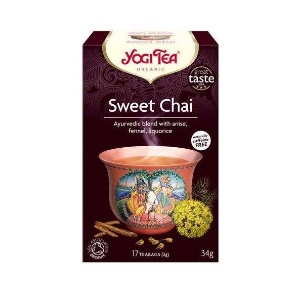 Yogi bio tea édes chai 17x2g 34 g