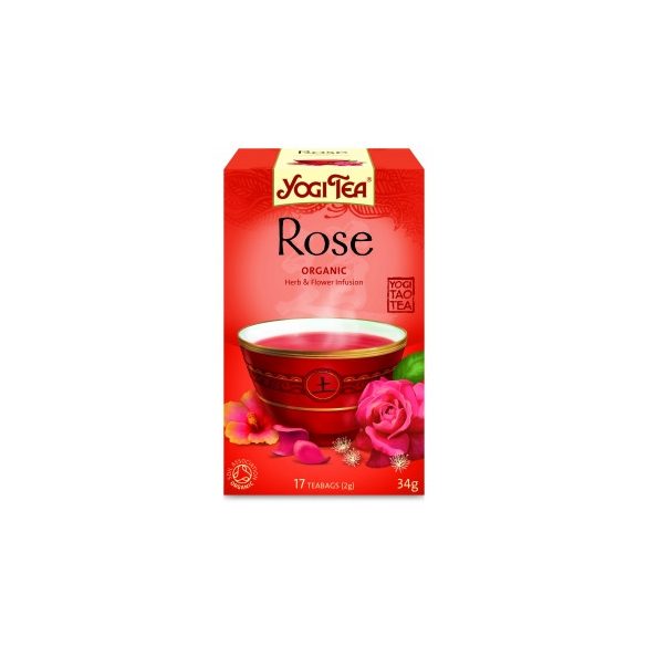 Yogi bio tea rózsa 17x1,8g 31 g