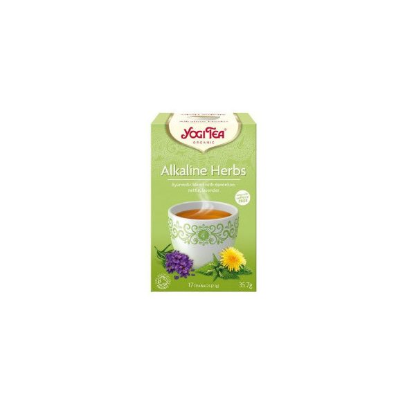 Yogi bio tea lúgosító gyógynövényes 34 g