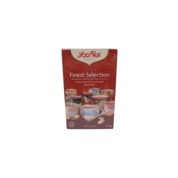 Yogi bio tea best seller válogatás 18x1,9g 34 g