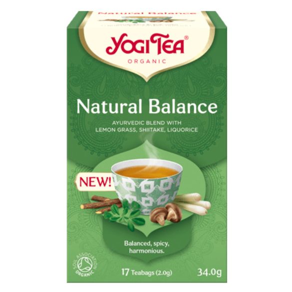 Yogi bio tea természetes egyensúly 17 db 34 g