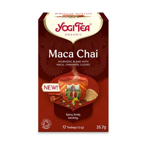 YOGI BIO MACA CHAI TEA