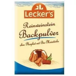 Leckers bio borkő sütőpor 4x21 g - bio és refomélelmiszer