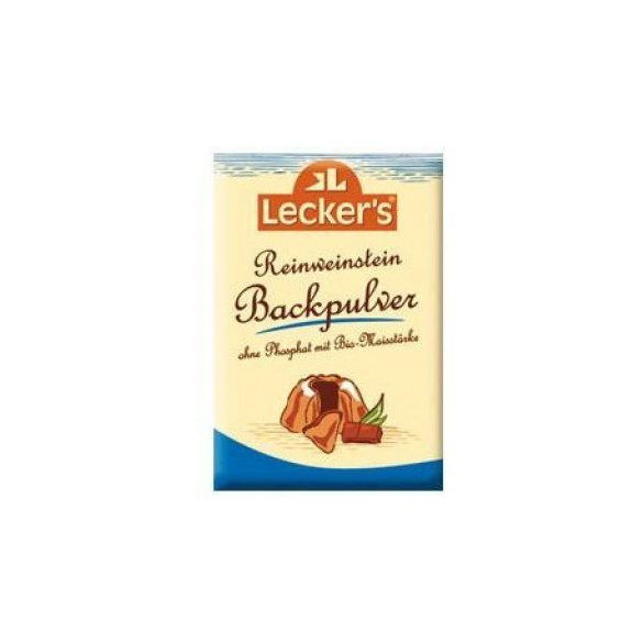 Leckers bio borkő sütőpor 4x21 g 84 g