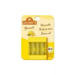 Bio lecker's citromolaj 100% 4x2ml - bio és refomélelmiszer