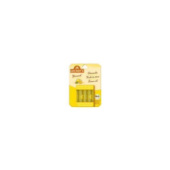 Leckers bio citromolaj /étkezési/4x2 ml 8 ml