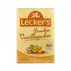 Lecker's bio bourbon vaníliás cukor 16g-nádcukros - bio és refomélelmiszer