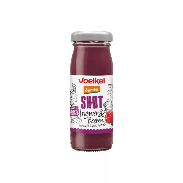Voelkel demeter bio gyömbér shot gyümölccsel 95ml