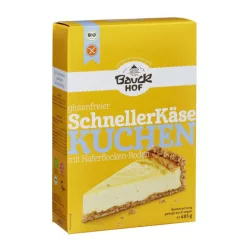Bauckhof bio gyors sajttorta keverék - gm 485g - bio és refomélelmiszer