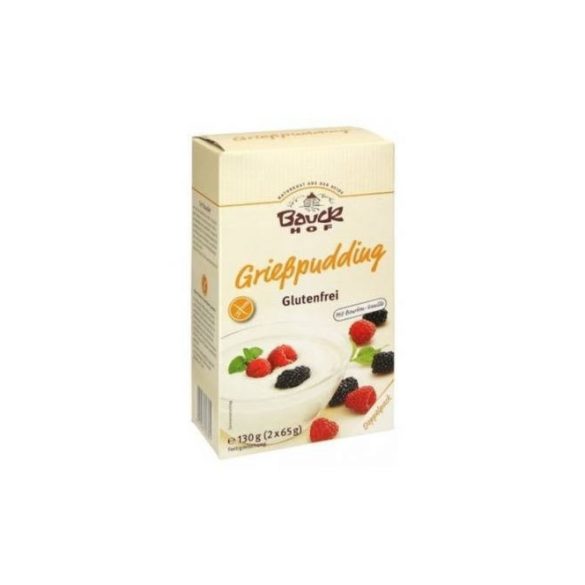 Bauck Hof bio gluténmentes grízpuding 130 g