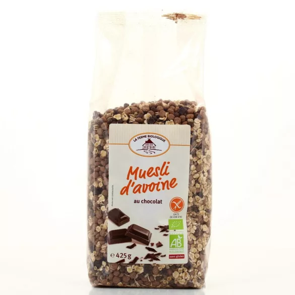 Bauckhof bio csokoládés zabmüzli - gm 425g