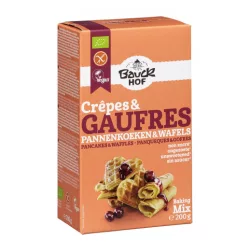 Bauckhof bio gofri és palacsinta keverék - gm 200g - bio és refomélelmiszer