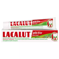 Lacalut fogkrém aktiv herbal 75ml - bio és natúr kozmetikumok