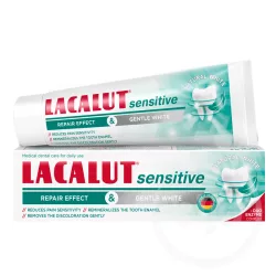   Lacalut sensitive repair effect & gentle white fogkrém 75 ml