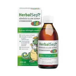   Dr. theiss herbalsept kids köhögés elleni szirup gyermekeknek 200ml