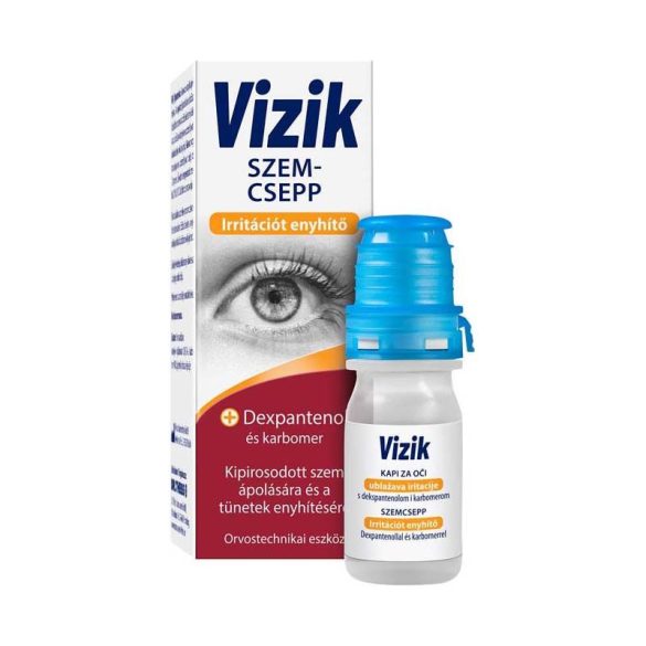 Vizik szemcsepp irritációt enyhítő 10 ml