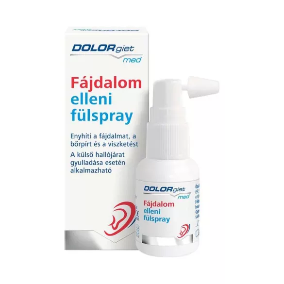 Dolorgiet med fájdalom elleni fülspray 20ml
