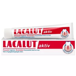 Lacalut aktiv fogkrém 75ml - bio és natúr kozmetikumok