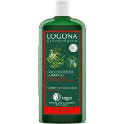 Logona színvédő sampon vörös és barna hajra 250 ml - bio és natúr kozmetikumok