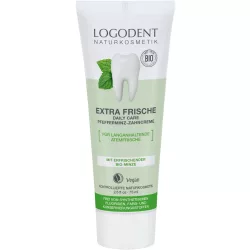 Logodent extra frische daily care fogkrém borsmentával 75ml - bio és natúr kozmetikumok