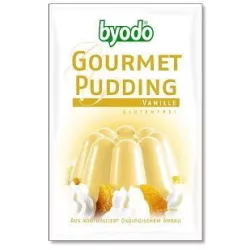 Byodo bio pudingpor vanília 36g - bio és refomélelmiszer