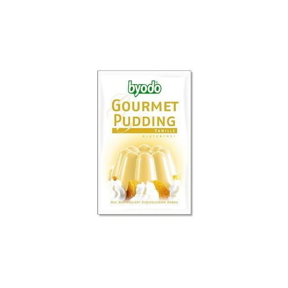 Byodo bio gluténmentes pudingpor vaníliás 40 g