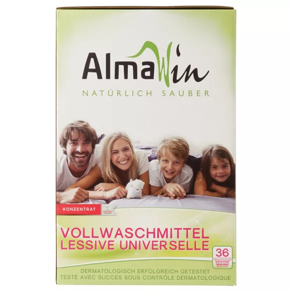 Almawin általános mosópor koncentrátum - 36 mosásralevendulával 2 kg - bio és natúr tisztítószerek