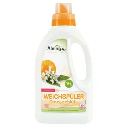 Almawin folyékony bio textilöblítőszer narancsvirág 750 ml - bio és natúr tisztítószerek