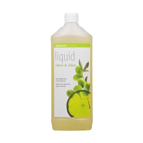 Sodasan bio folyékony szappan citrom-oliva 1000 ml