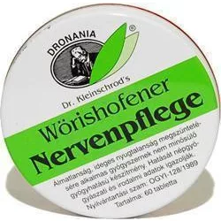 W.nervenpflege tabletta 120 db - bio és vegán étrendkiegészítők