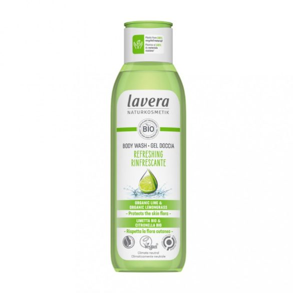 Lavera Frissítő tusfürdő, lime-citromfű 250ml