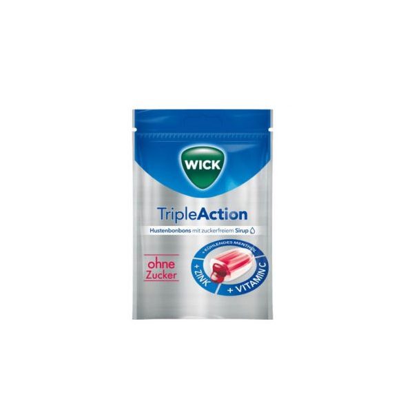 Wick triple action torokcukorka cukormentes 72 g