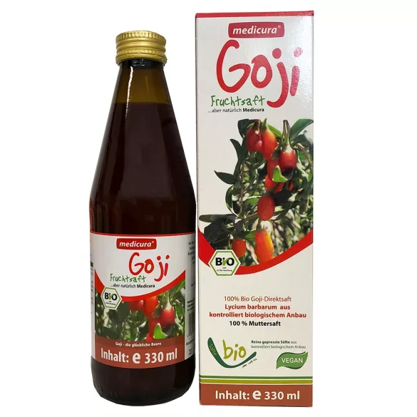 Bio medicura goji 100% gyümölcslé 330ml - bio és refomélelmiszer