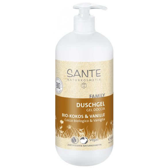 Sante bio tusfürdő kókusz-vanília 950 ml