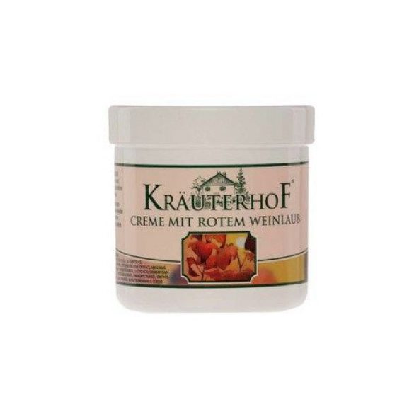 Krauterhof piros szőlőlevél krém 250 ml