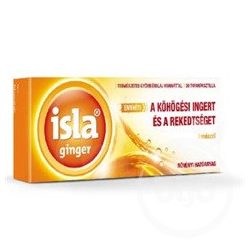 Isla ginger szopogatós pasztilla 30db - bio és refomélelmiszer