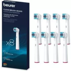 Beurer tartalék kefék 8 db clean fogkefe