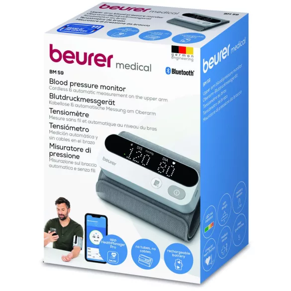 Beurer bm 59 bt felkaros vérnyomásmérő